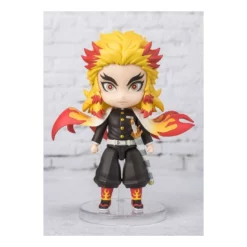 Yugen Collectibles Soldes -Yugen Collectibles Soldes kimetsu no yaiba demon slayer figuarts mini figurine kyojuro rengoku flame breathing 1