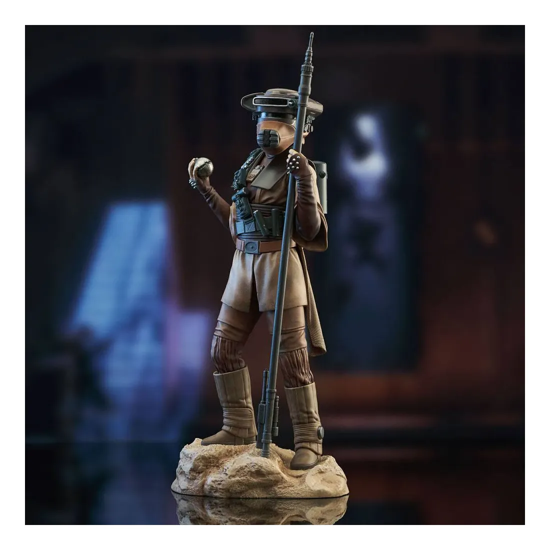 Gentle Giant Star Wars Épisode VI - Premier Collection - Figurine Leia Organa In Boussh Disguise 1/7 3 Gentle Giant Star Wars Épisode VI - Premier Collection - Figurine Leia Organa In Boussh Disguise 1/7 – Image 3